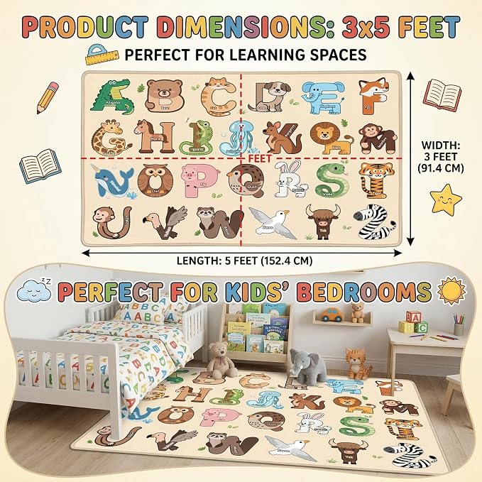 Kids Rugs for Playroom - Image 2