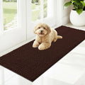 OLANLY Dog Door Mat for Muddy Paws 47x17, Ultra Absorbent Chenille Mud Doormat by OLANLY
