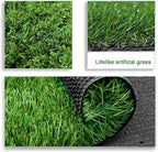 LITA Thick Artificial Grass Turf Lawn Customized Size 6.5 x 10 Feet, 1.38" - Image 6