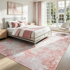 Rugflix 5x7 Area Rugs for Nursery Girls Room, Washable Large Rug - Image 3