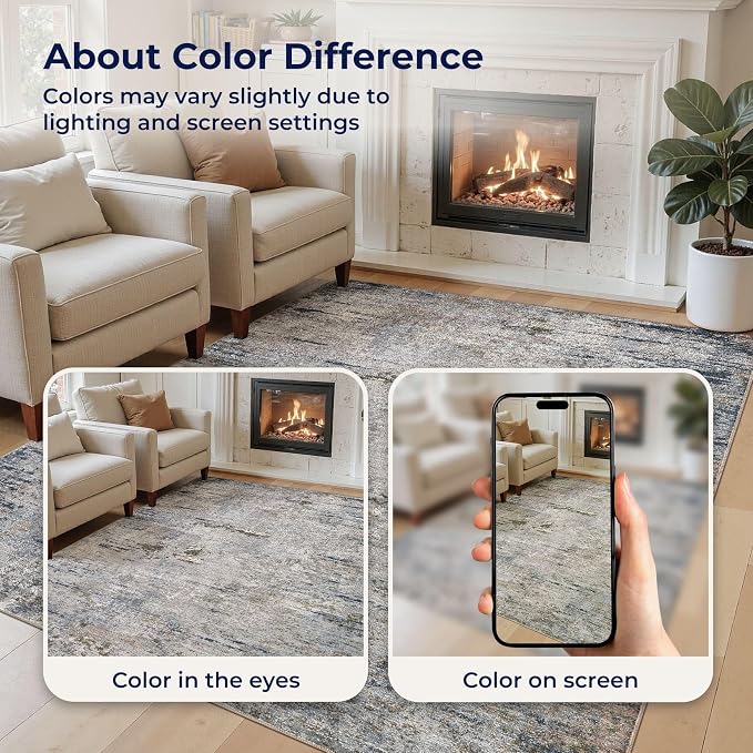DMOYEST Area Rug Living Room Rugs - Image 6