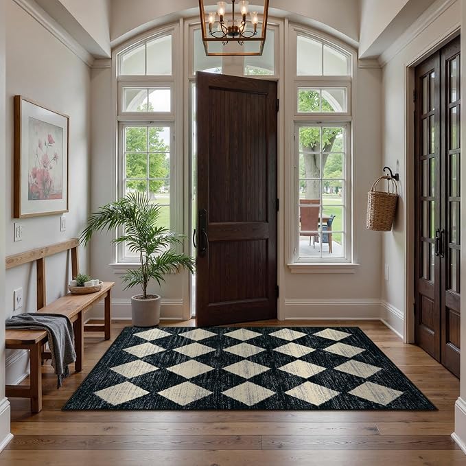 Lahome Zelie Moroccan Trellis Area Rug - Image 2