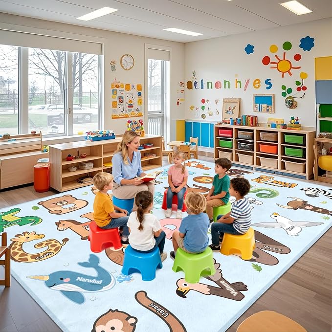 ABC Kids Rugs for Playroom - Image 4