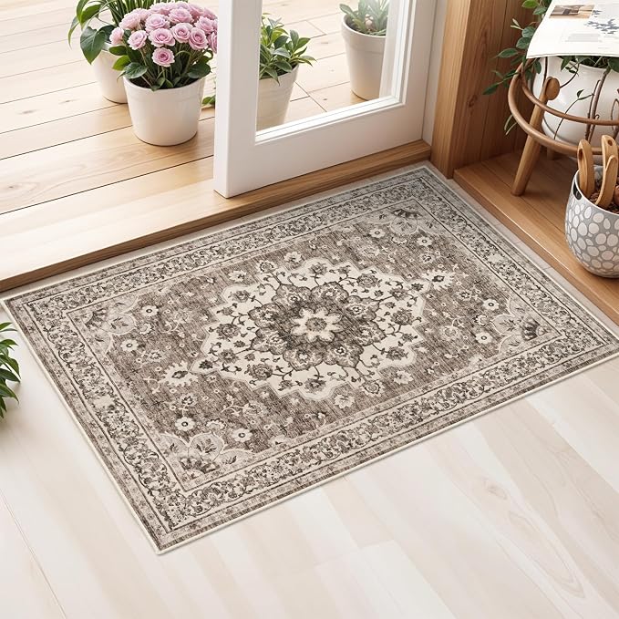 Washable Oriental Area Rug by TOPRUUG