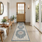 Vintage Hallway Runner Rug 2x6: Large Soft Washable Entryway by COTILED