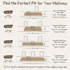 Washable Carpet Runners for Hallway 12ft-Non Slip Floor Runners for Dogs - Image 6