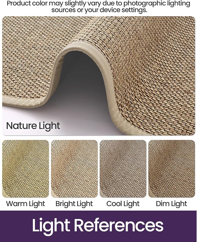 DEXI Ultra Thin Entryway Indoor Door Mat 17x30, Non Slip Rubber Backing Inside - Image 3