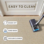 Ultra Thin Door Mat Indoor Entrance 17"x29", Low-Profile Indoor Door Mat - Image 6