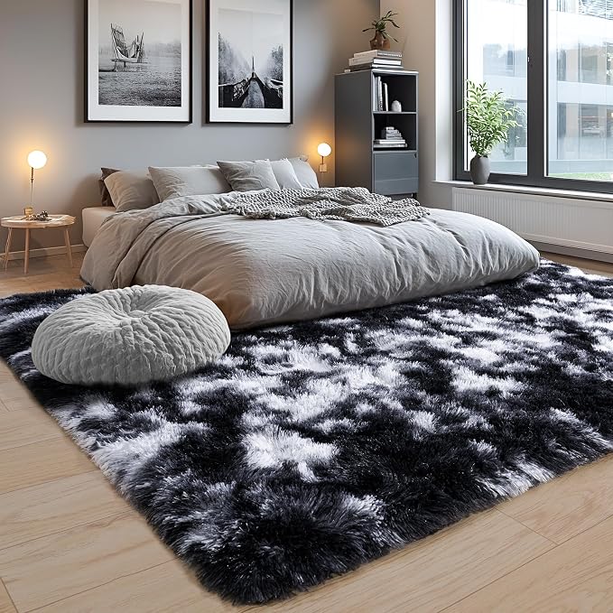 Area Rugs 9x12 for Living Room, Ultra Soft Fluffy Rugs for Bedroom, Non-Slip - Image 7