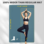 Extra Large Yoga Mat – 72"x48" or 78"x57", 1/4"–1/2" Thick Mat - Image 2