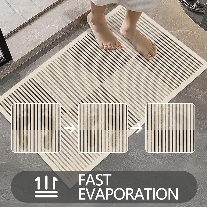 Ultra Thin Door Mat Indoor Entrance, 1/10 in Thin Door Mats - Image 6