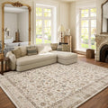 Washable Area Rugs for Living Room: 6x9 Bedroom Rug Boho Vintage Area Rug Stain by palohom