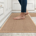 Kitchen Rug Sets and Mats Non Skid Washable, Absorbent Runner Rugs Sets by MontVoo