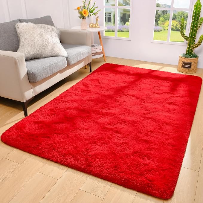 BENRON Soft Area Rugs for Living Room Bedroom Washable, Fluffy Rugs for Kids - Image 4