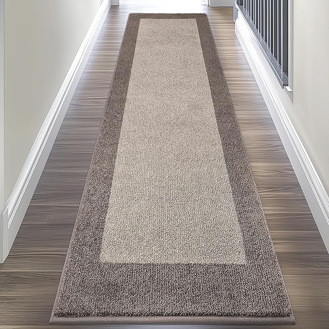 Machine Washable Kitchen Rug 24" x 96", Non Slip Kitchen Mat by Unknown
