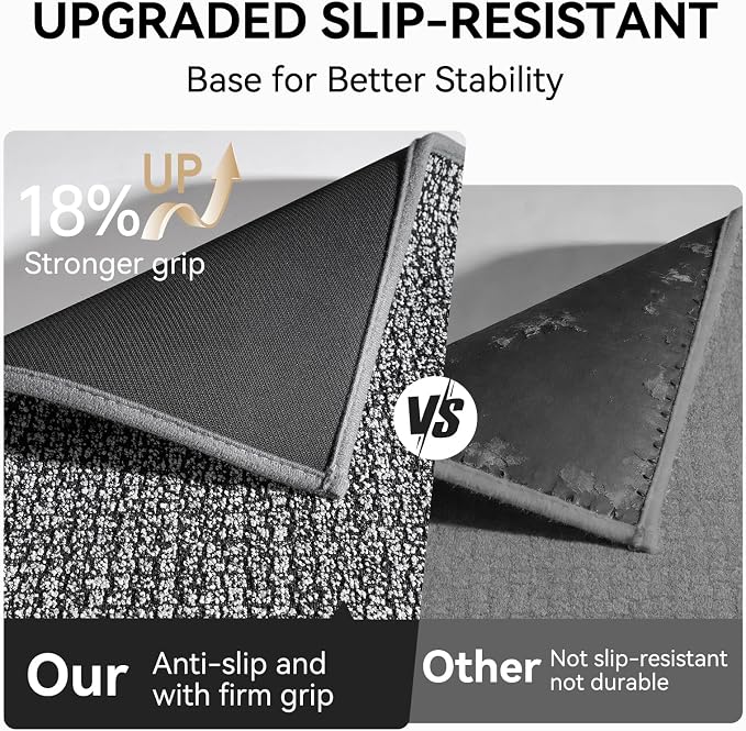 Kitchen Runner Rugs and Mat Non Slip Washable, Super Absorbent Long Kitchen Mats - Image 5