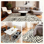YIHOUSE 9×12 Ft Area Rugs for Living Room: Modern Washable Rug - Image 3