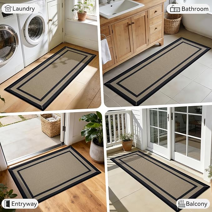 Kitchen Mat Non Slip, Washable Kitchen Rugs, Absorbent Kitchen Mats - Image 7