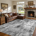 DMOYEST 10x14 Area Rug for Living Room, Washable & Non Slip Large Indoor Carpet by DMOYEST