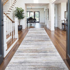 4x14 Extra Long Runner Rug: Straight Narrow Linear Hallway Carpet - Image 2