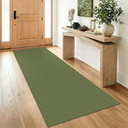 IOHOUZE Washable Runner Rug 3x8 Non Slip Rubber Backed Wide Hallway Runner by iOhouze