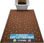 Drymate Cat Litter Box Mat, Litter Trapping Mat, Waterproof, Urine-Proof by Drymate