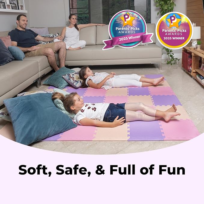MioTetto Baby Play Mat, Soft Foam Floor Tiles - Image 7