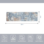 3x10ft Washable Hallway Runner Rug - Image 2