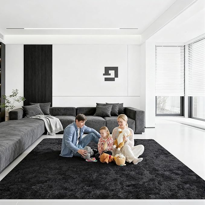 8x10 Area Rugs for Living Room, Large Fluffy Rugs for Bedroom, Fuzzy Shag Soft by Unknown