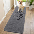 Smiry Dog Door Mat for Muddy Paws, Absorbent Dirt Trapper Non Slip Quick Dry by Smiry