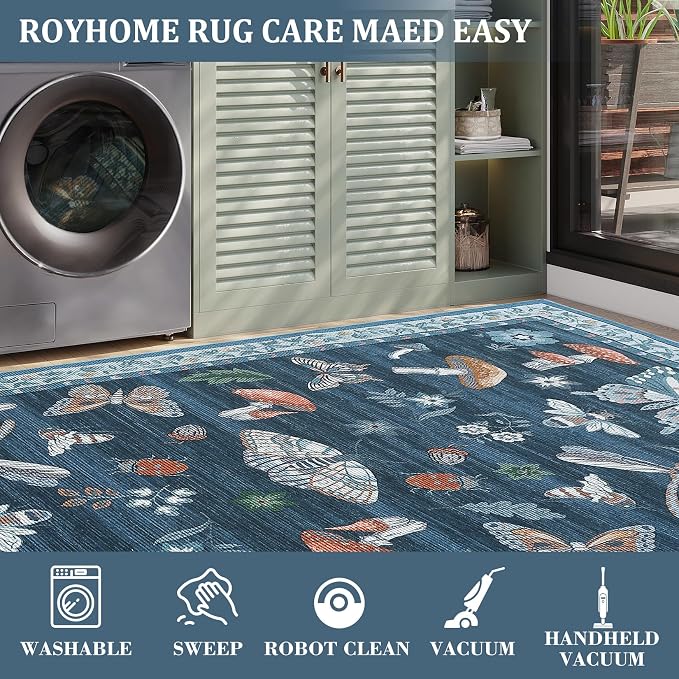 2.5x8 Runner Rug for Hallway Washable Kitchen Rugs Non Slip - Image 8