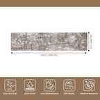 2x10 Washable Hallway Runner Rug – Non-Slip Stain-Resistant Low-Pile Long - Image 2