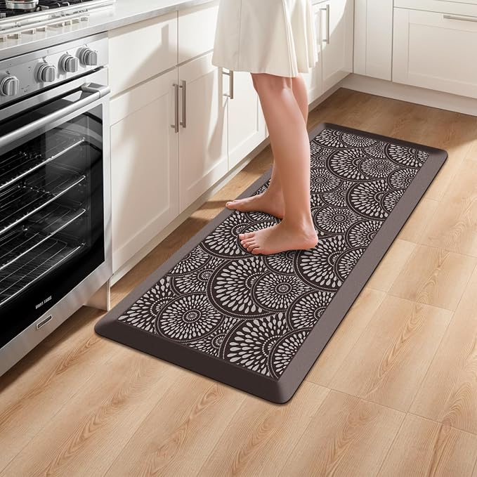 Mattitude 4/5 Inch Kitchen Mat, 17.3x39in Heavy Duty Ergonomic Comfort Foam by Mattitude