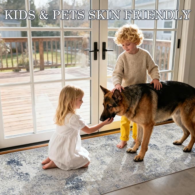 2.6'x8' Hallway Runner Washable Rug - Image 7