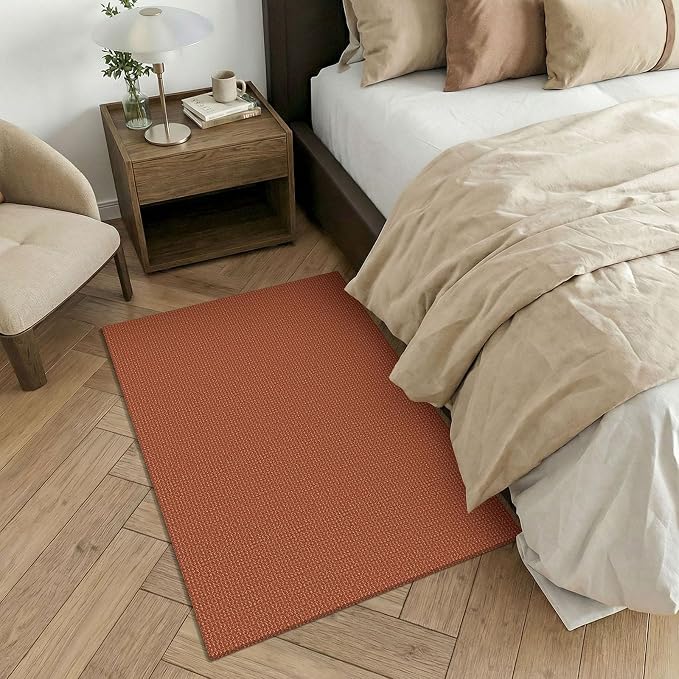 KOZYFLY Washable 3x4 Woven Entry Area Rug, Braided Throw Rugs - Image 8