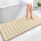 OLANLY Memory Foam Long Bathroom Rugs Runner 59x24, Super Soft Absorbent Bath by OLANLY
