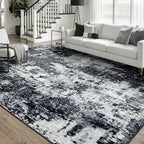 RELEANY Washable Area Rugs 5'x7' Non-Slip Modern Abstract Soft by RELEANY