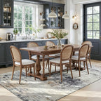 Toneed Abstract Area Rug 5x7 Modern Washable Rug Soft Non Slip Rug Low Pile - Image 3
