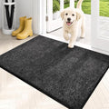 PURRUGS Dirt Trapping Door Mat 24" x 35.5", Non-Slip Machine Washable Entryway by PURRUGS