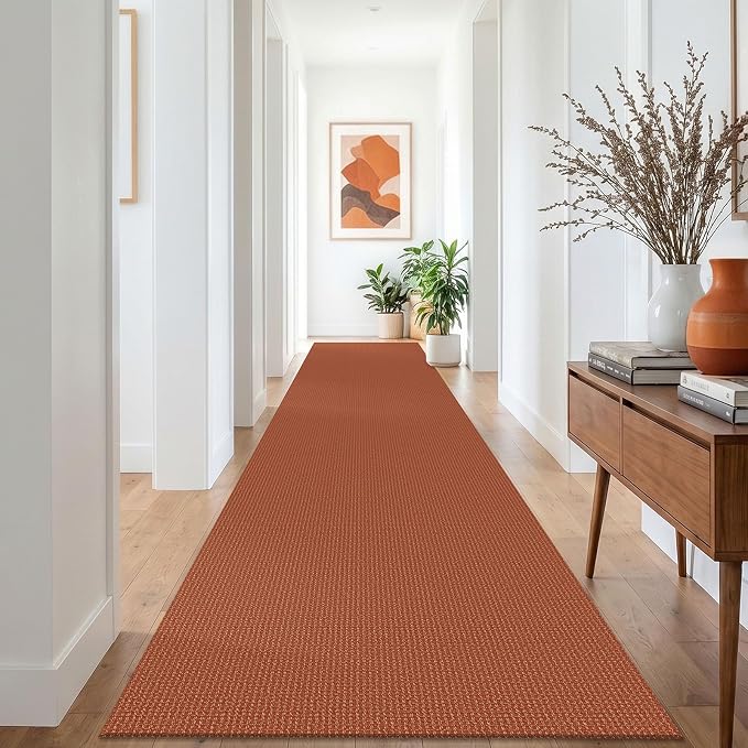 IOHOUZE Washable Exrea Long Hallway Runner Rug 3x16 Non Slip Rubber Backed - Image 8