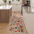 Rugcomf Runners for Hallways Kitchen Runner Rug Non Slip 2'x 10' Long Washable - Image 2