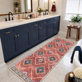 BESTSWEETIE Area Rug 2x8 Rug Machine Washable Non-Slip Low Pile Print Pattern by BESTSWEETIE
