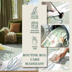 Lahome Green Washable Area Rug - Image 4
