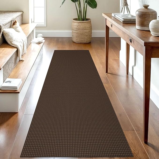 IOHOUZE Washable Runner Rug 2.6x8 Non Slip Rubber Backed Wide Hallway Runner by iOhouze