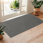 LEKEEPGO Long Door Mat 24"x59", Non Slip Door Mat Indoor Entrance, Rubber - Image 2