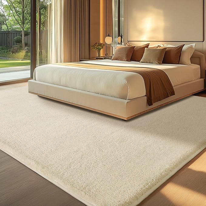 Sour Lemon 6x9 Soft Fluffy Machine Washable Non Slip Carpet Rugs - Image 6