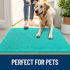OLANLY Dog Door Mat for Muddy Paws 70x32, Absorbs Moisture and Dirt, Absorbent - Image 6
