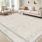 cotiled 5x7 Area Rugs Living Room Rug: Washable Boho Rugs by COTILED