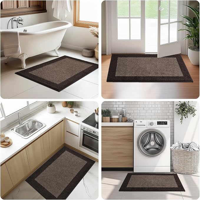 Machine Washable Runner Rug 32" x 96", Non Slip Kitchen Mat - Image 6