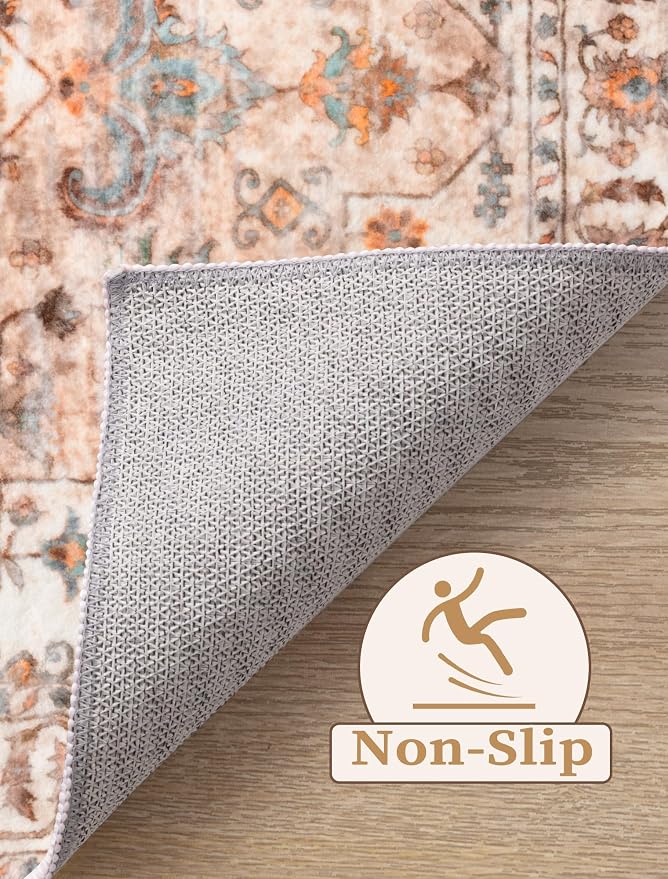 SERISSA Boho Washable Runner Rug - Image 3